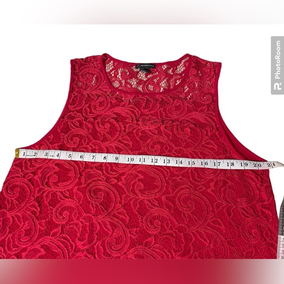 Adrianna Papell red shirt size XL - Picture 3 of 5